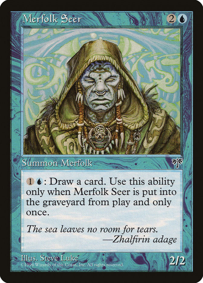 Merfolk Seer [Mirage] | Anubis Games and Hobby