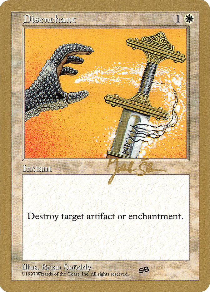 Disenchant (Jakub Slemr) (SB) [World Championship Decks 1997] | Anubis Games and Hobby