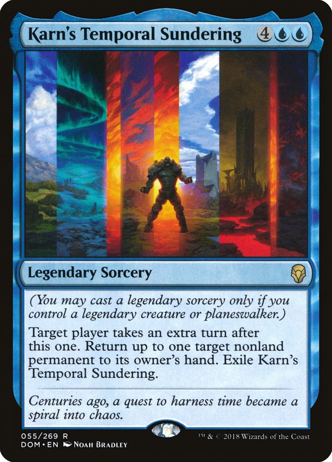 Karn's Temporal Sundering [Dominaria] | Anubis Games and Hobby