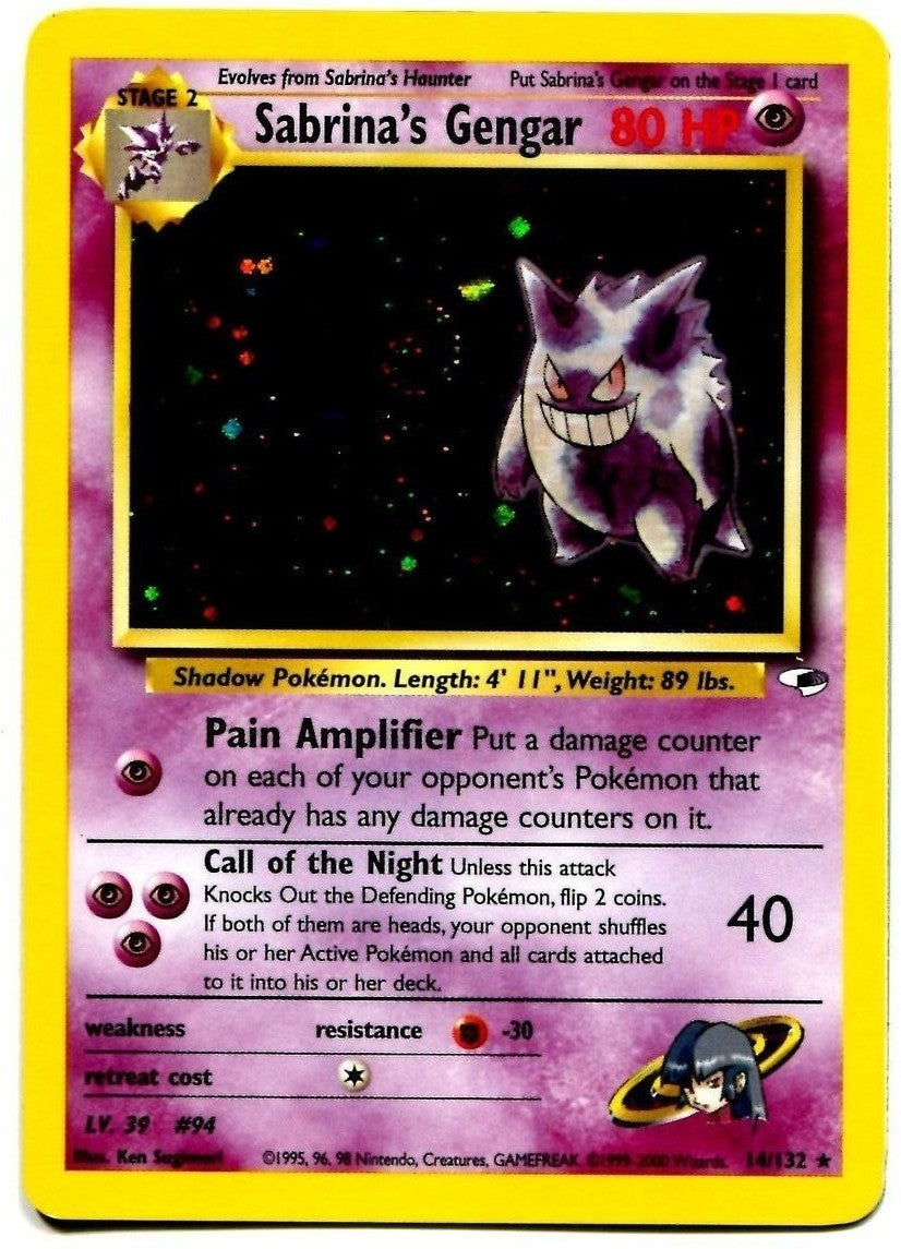 Sabrina's Gengar (14/132) [Gym Heroes Unlimited] | Anubis Games and Hobby