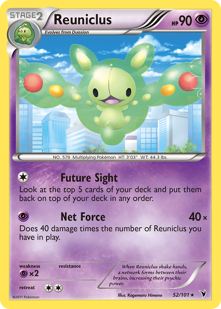 Reuniclus (52/101) [Black & White: Noble Victories] | Anubis Games and Hobby