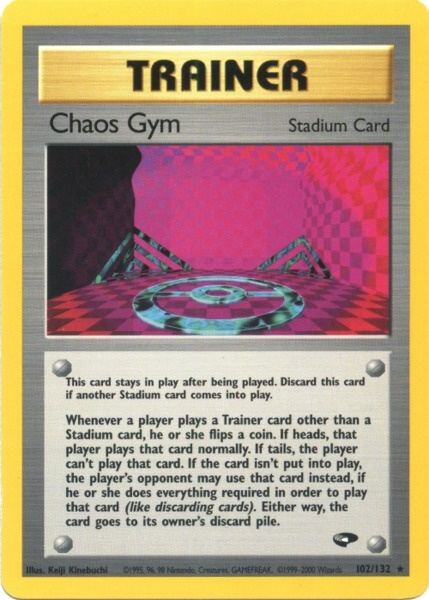 Chaos Gym (102/132) [Gym Challenge Unlimited] | Anubis Games and Hobby