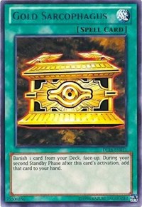 Gold Sarcophagus (Blue) [Duelist League Promo] [DL18-EN011] | Anubis Games and Hobby