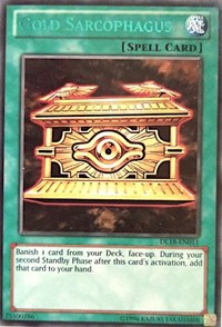 Gold Sarcophagus (Green) [Duelist League Promo] [DL18-EN011] | Anubis Games and Hobby