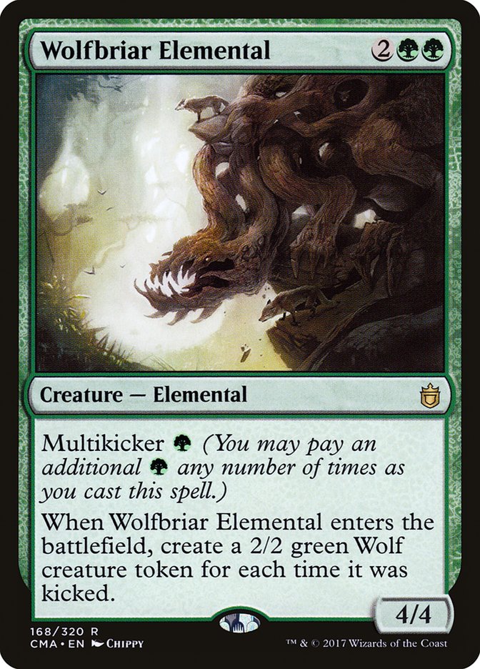 Wolfbriar Elemental [Commander Anthology] | Anubis Games and Hobby