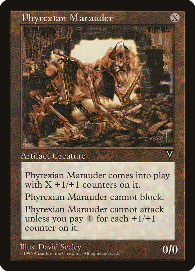 Phyrexian Marauder [Visions] | Anubis Games and Hobby