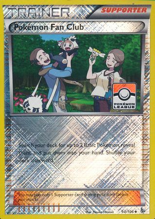 Pokemon Fan Club (94/106) (League Promo) [XY: Flashfire] | Anubis Games and Hobby