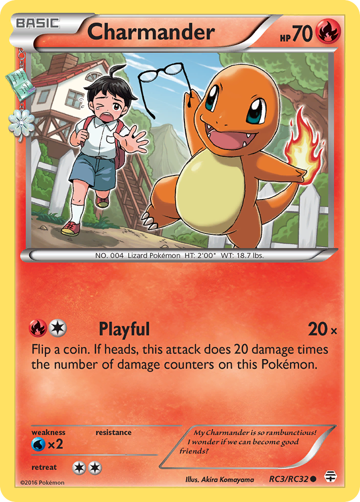 Charmander (RC3/RC32) [XY: Generations] | Anubis Games and Hobby