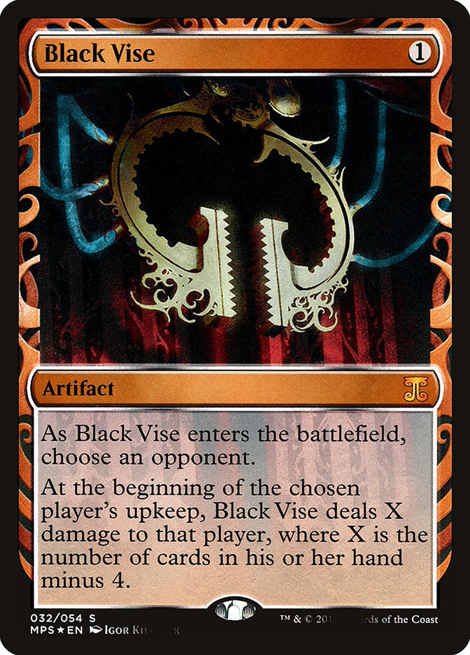 Black Vise [Kaladesh Inventions] | Anubis Games and Hobby