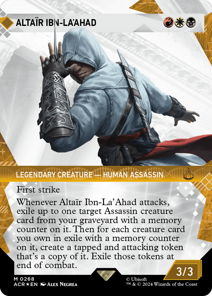 Altair Ibn-La'Ahad (Showcase) (Textured Foil) [Assassin's Creed] | Anubis Games and Hobby