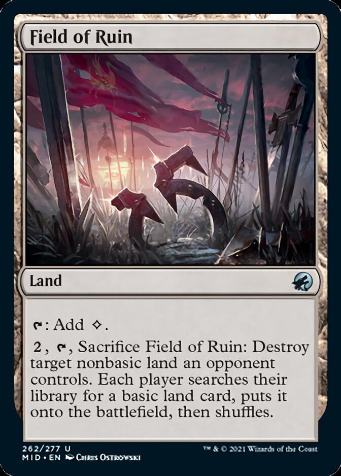 Field of Ruin [Innistrad: Midnight Hunt] | Anubis Games and Hobby