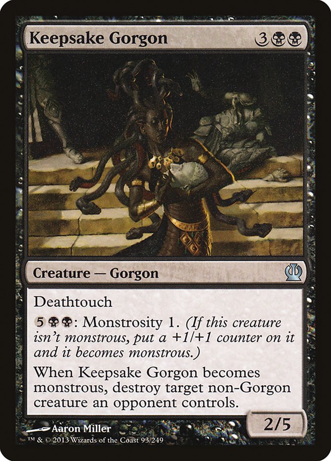 Keepsake Gorgon [Theros] | Anubis Games and Hobby