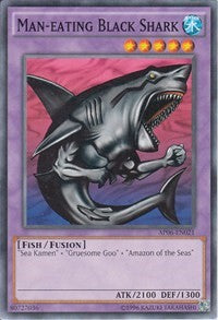 Man-eating Black Shark [Astral Pack 6] [AP06-EN021] | Anubis Games and Hobby