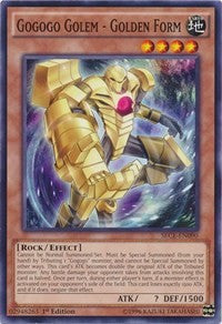 Gogogo Golem - Golden Form [Secrets of Eternity] [SECE-EN090] | Anubis Games and Hobby