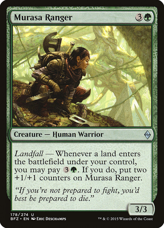 Murasa Ranger [Battle for Zendikar] | Anubis Games and Hobby