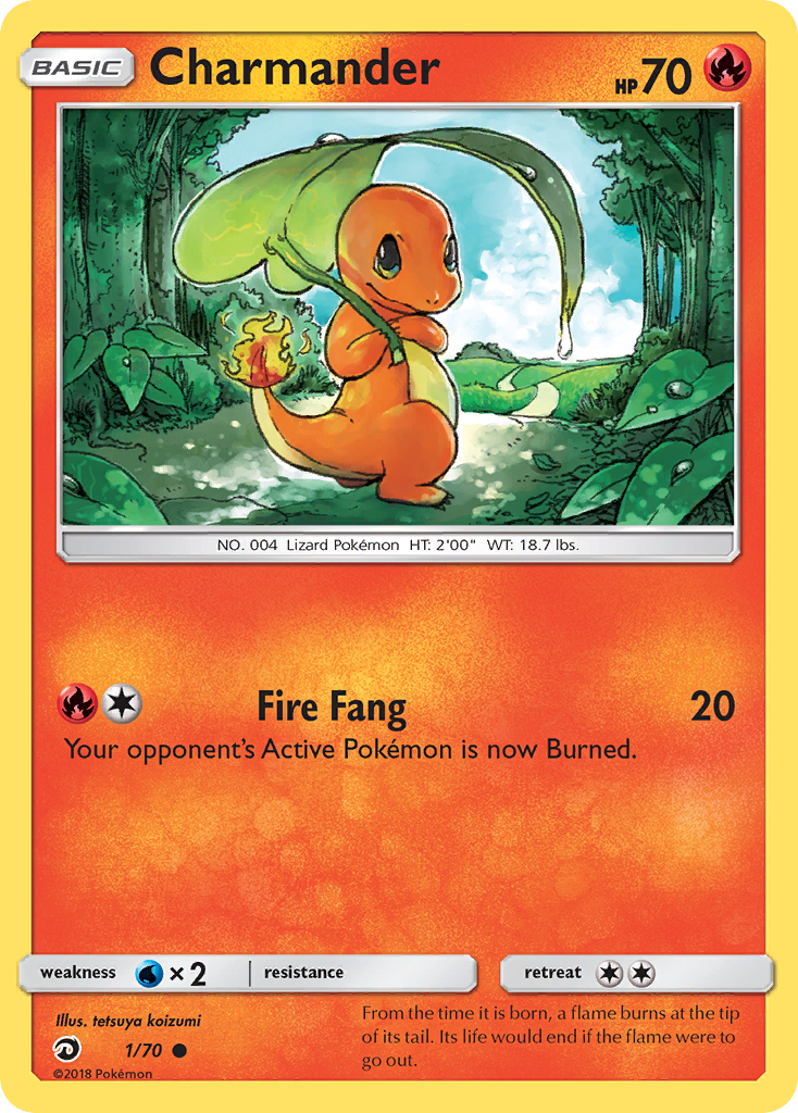 Charmander (1/70) [Sun & Moon: Dragon Majesty] | Anubis Games and Hobby