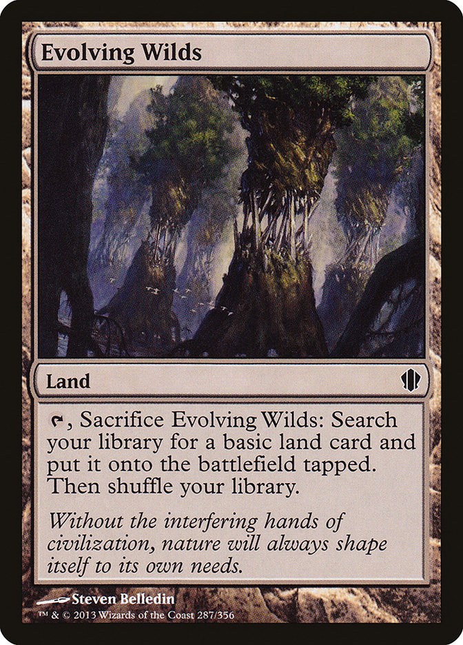 Evolving Wilds [Commander 2013] | Anubis Games and Hobby