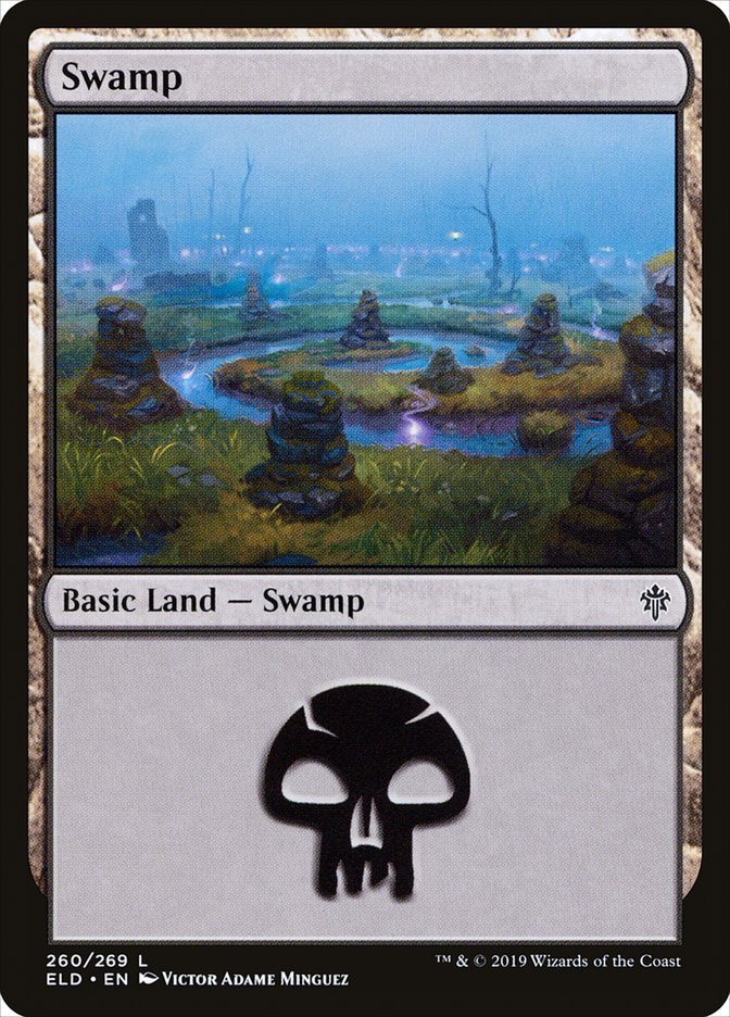 Swamp (260) [Throne of Eldraine] | Anubis Games and Hobby