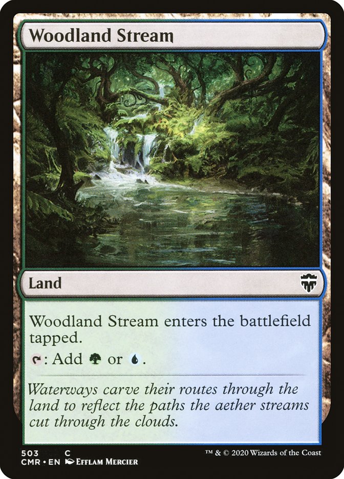 Woodland Stream [Commander Legends] | Anubis Games and Hobby