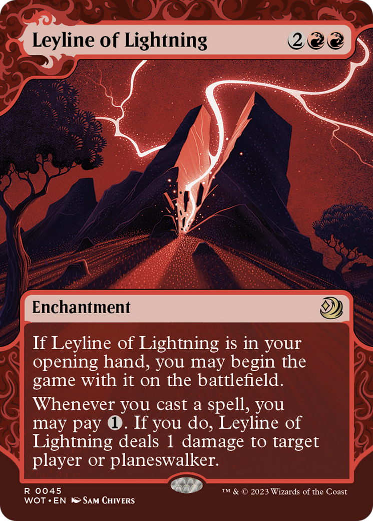 Leyline of Lightning [Wilds of Eldraine: Enchanting Tales] | Anubis Games and Hobby