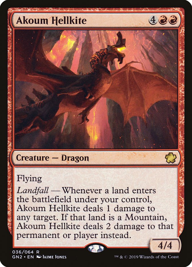 Akoum Hellkite [Game Night 2019] | Anubis Games and Hobby