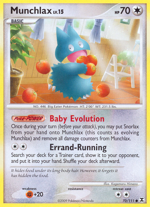 Munchlax (70/111) [Platinum: Rising Rivals] | Anubis Games and Hobby