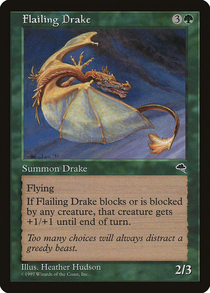 Flailing Drake [Tempest] | Anubis Games and Hobby