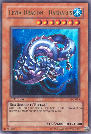 Levia-Dragon - Daedalus [IOC-083] Ultra Rare | Anubis Games and Hobby