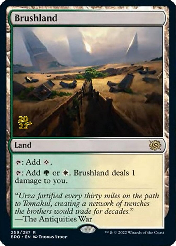 Brushland [The Brothers' War Prerelease Promos] | Anubis Games and Hobby