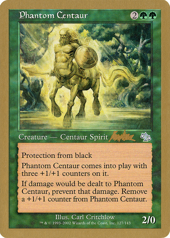 Phantom Centaur (Brian Kibler) [World Championship Decks 2002] | Anubis Games and Hobby