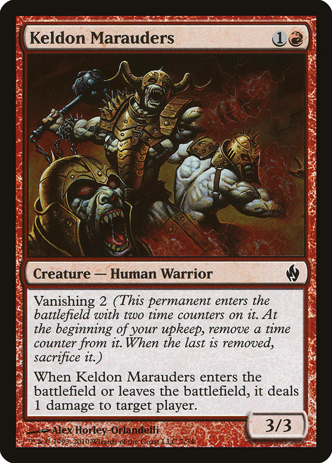 Keldon Marauders [Premium Deck Series: Fire and Lightning] | Anubis Games and Hobby