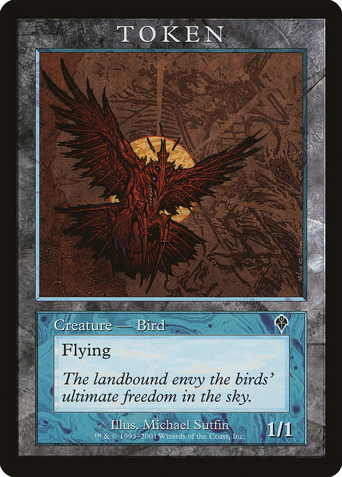 Bird Token [Magic Player Rewards 2001] | Anubis Games and Hobby