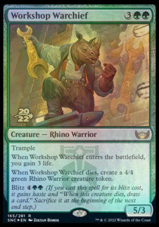 Workshop Warchief [Streets of New Capenna Prerelease Promos] | Anubis Games and Hobby