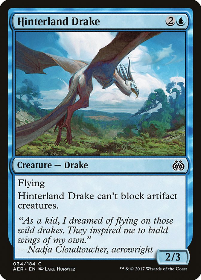 Hinterland Drake [Aether Revolt] | Anubis Games and Hobby