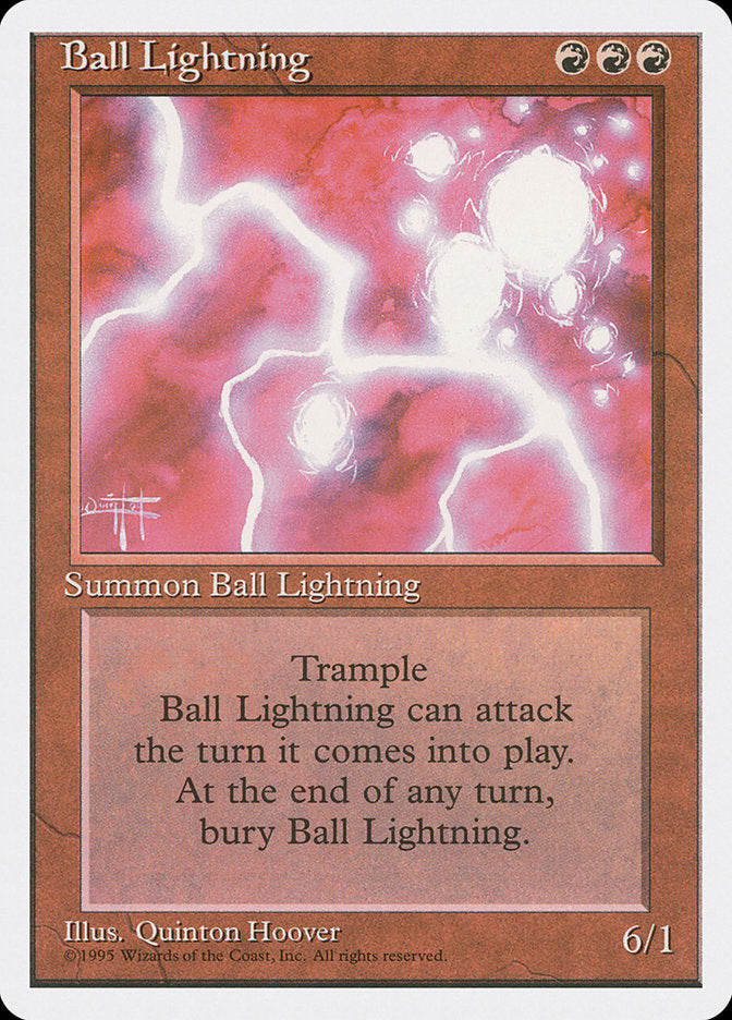 Ball Lightning [Fourth Edition] | Anubis Games and Hobby