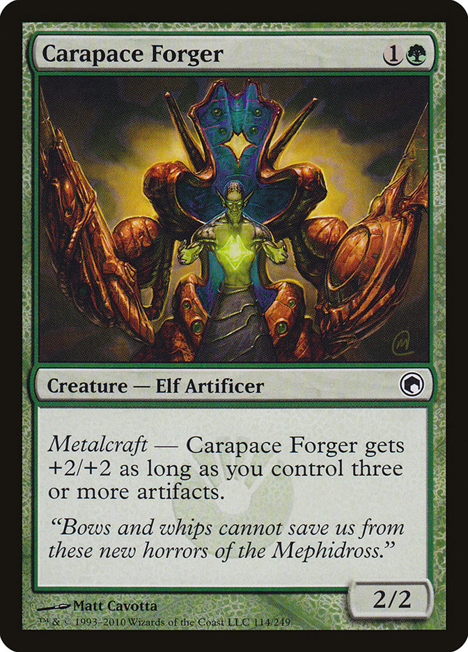 Carapace Forger [Scars of Mirrodin] | Anubis Games and Hobby