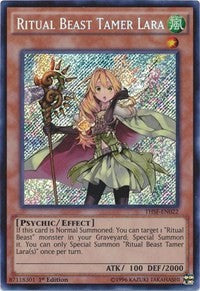 Ritual Beast Tamer Lara [The Secret Forces] [THSF-EN022] | Anubis Games and Hobby