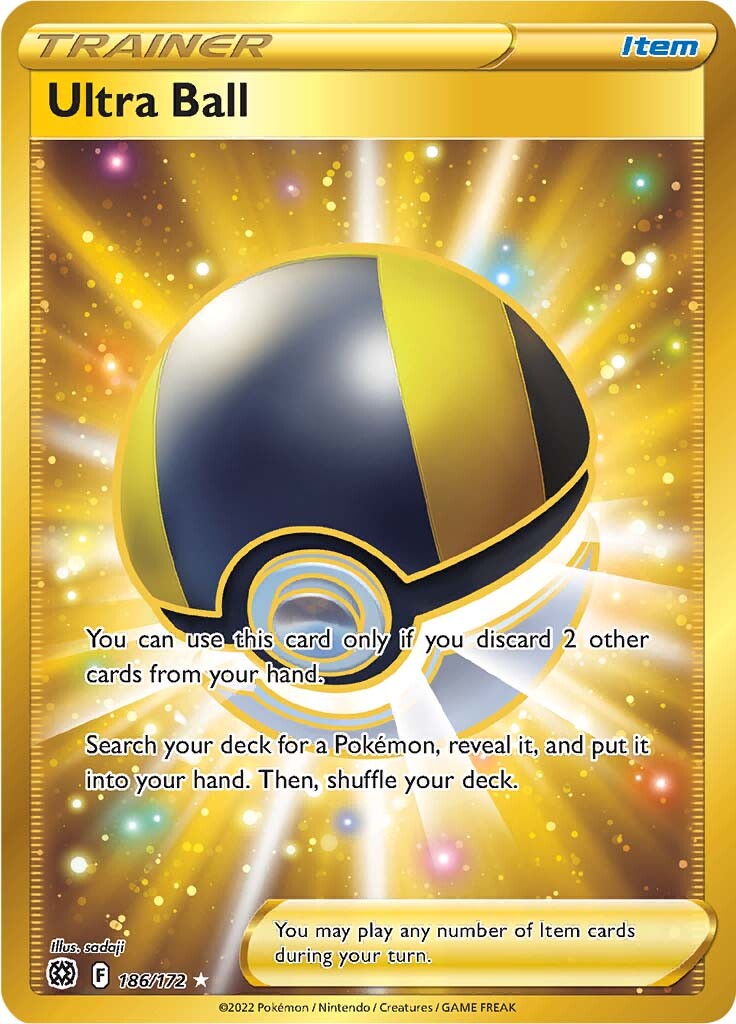 Ultra Ball (186/172) [Sword & Shield: Brilliant Stars] | Anubis Games and Hobby