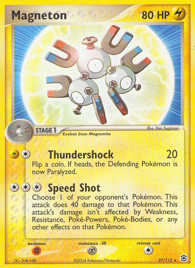 Magneton (27/112) [EX: FireRed & LeafGreen] | Anubis Games and Hobby