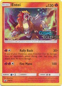 Entei (SM219) (Staff Prerelease Promo) [Sun & Moon: Black Star Promos] | Anubis Games and Hobby