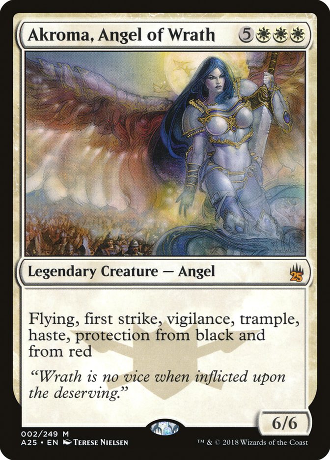 Akroma, Angel of Wrath [Masters 25] | Anubis Games and Hobby