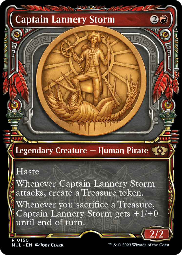 Captain Lannery Storm (Halo Foil) [Multiverse Legends] | Anubis Games and Hobby