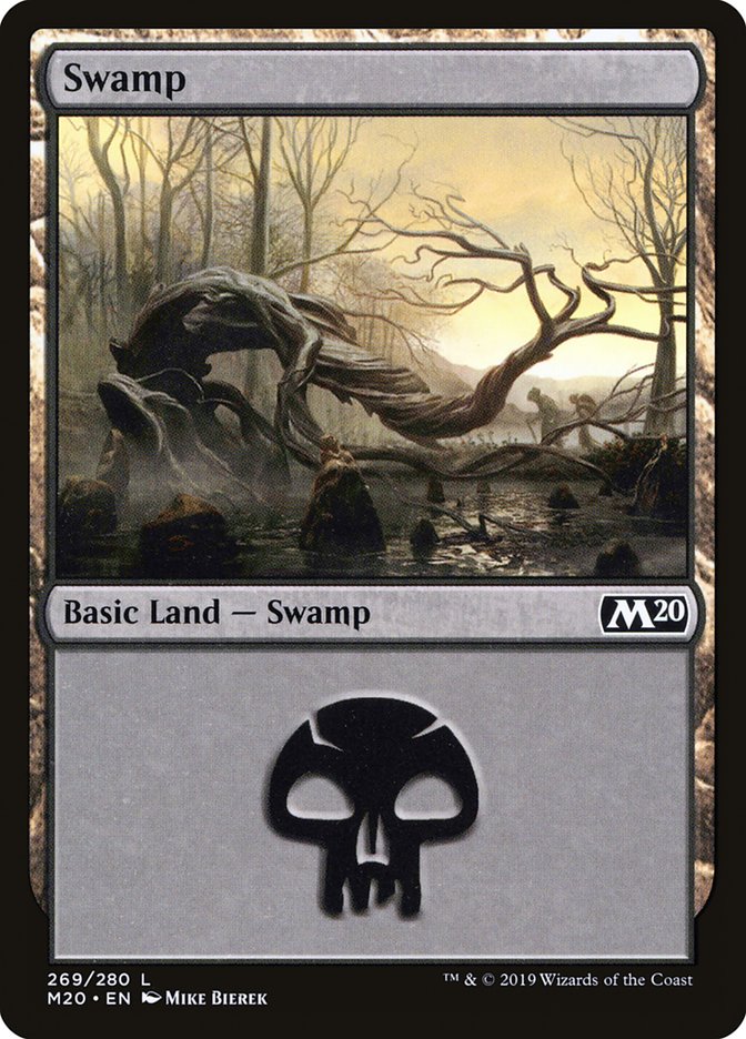 Swamp (269) [Core Set 2020] | Anubis Games and Hobby