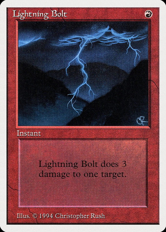 Lightning Bolt [Summer Magic / Edgar] | Anubis Games and Hobby