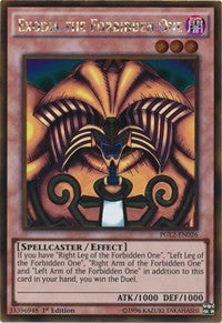 Exodia the Forbidden One [Premium Gold: Return of the Bling] [PGL2-EN026] | Anubis Games and Hobby