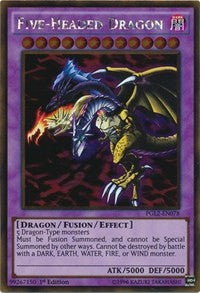 Five-Headed Dragon [Premium Gold: Return of the Bling] [PGL2-EN078] | Anubis Games and Hobby