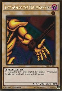 Left Arm of the Forbidden One [Premium Gold: Return of the Bling] [PGL2-EN025] | Anubis Games and Hobby