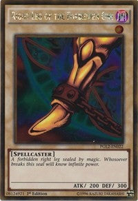 Right Leg of the Forbidden One [Premium Gold: Return of the Bling] [PGL2-EN022] | Anubis Games and Hobby