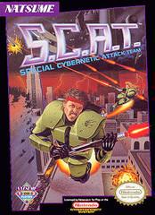 SCAT Special Cybernetic Attack Team - NES | Anubis Games and Hobby
