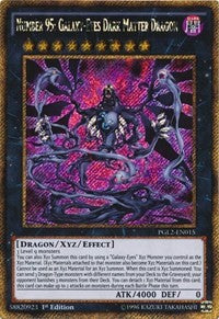 Number 95: Galaxy-Eyes Dark Matter Dragon [Premium Gold: Return of the Bling] [PGL2-EN015] | Anubis Games and Hobby